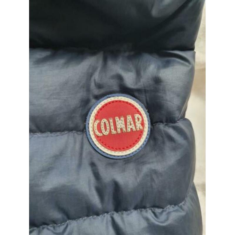 Donkerblauwe colmar jas maat 14Y