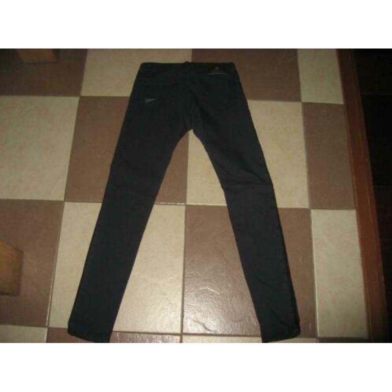 grijze Gaastra jeans met zwarte bies, mt 27/32