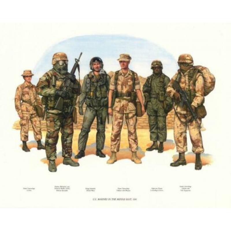 Halsdoek, neckerchief desert storm