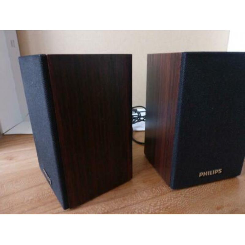 Philips Speakers PC model SPA 12/20 Zo goed als nieuw.