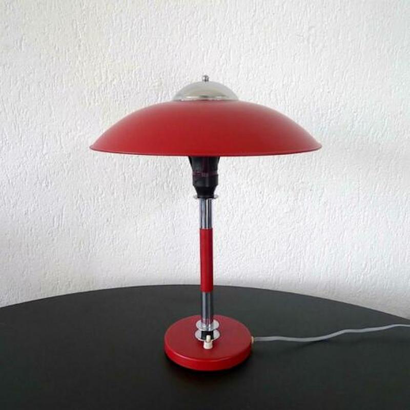 Bureaulamp Fog & Mørup Denemarken 1940's Lamp Bauhaus stijl