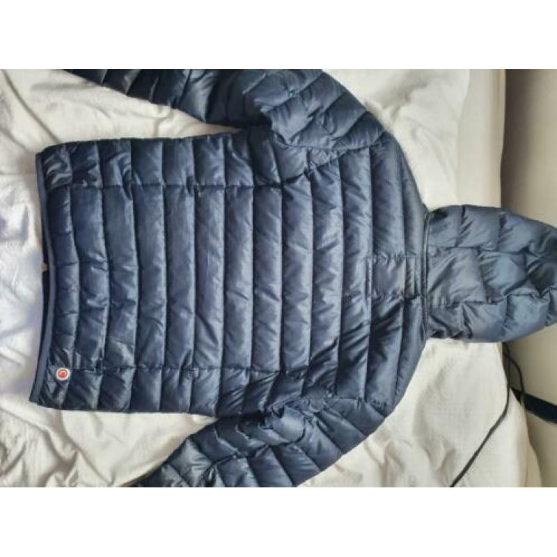 Donkerblauwe colmar jas maat 14Y