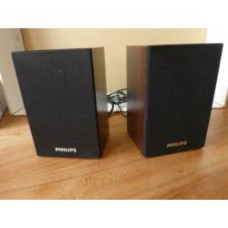 Philips Speakers PC model SPA 12/20 Zo goed als nieuw.