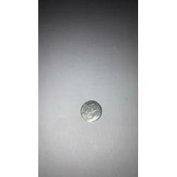 Wilhelmina 10 Cent Misslag