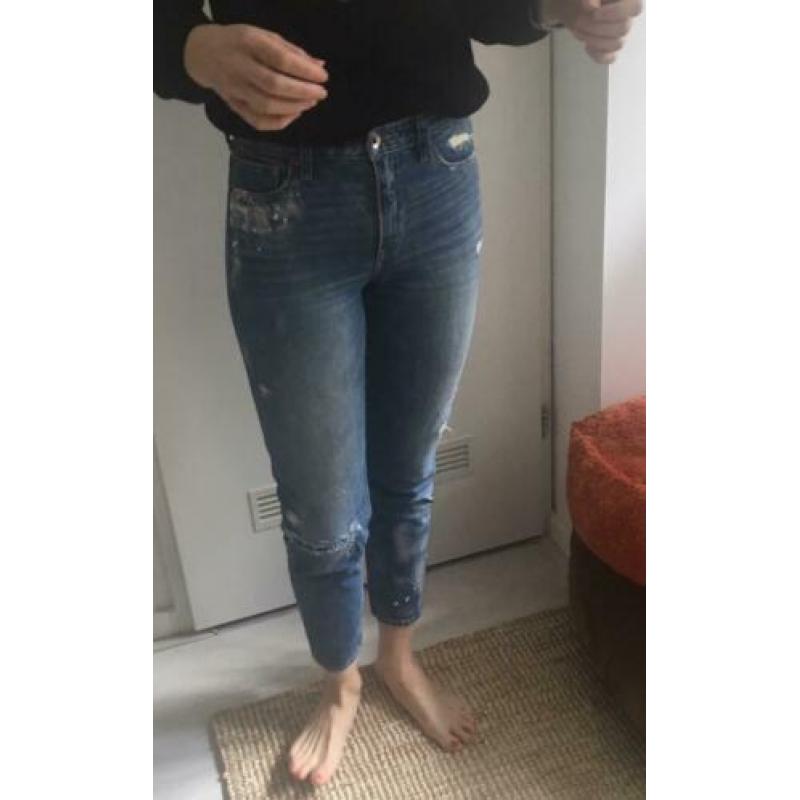 High rise girlfriend jeans Abercrombie & Fitch maat 26/27