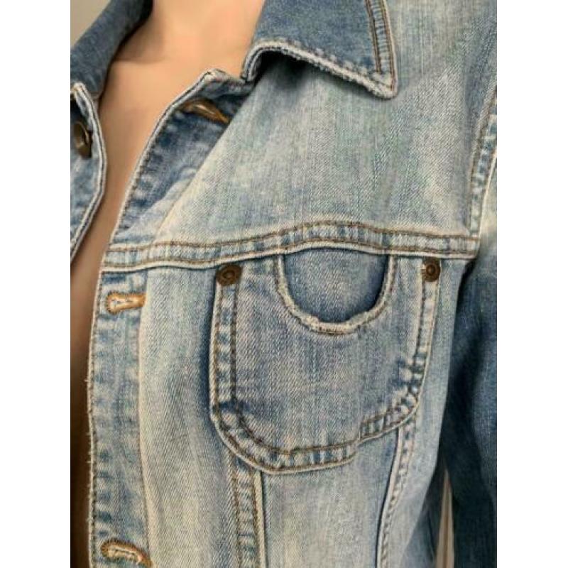 E180 MEXX maat M=38/40 spijkerjasje jasje jeans spijker
