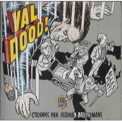 Herman Brusselmans Val Dood! VPRO columns art Peter Pontiac