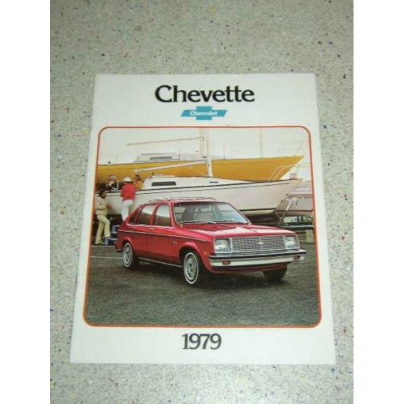 Amerikaanse brochure Chevrolet Chevette 1979