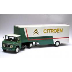 Citroen Type 55 Heuliez met Citroen aanhanger Altaya 1:43