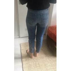 High rise girlfriend jeans Abercrombie & Fitch maat 26/27