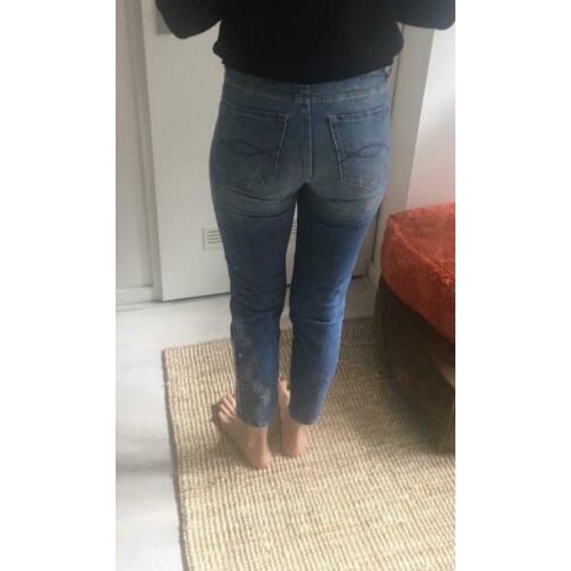 High rise girlfriend jeans Abercrombie & Fitch maat 26/27
