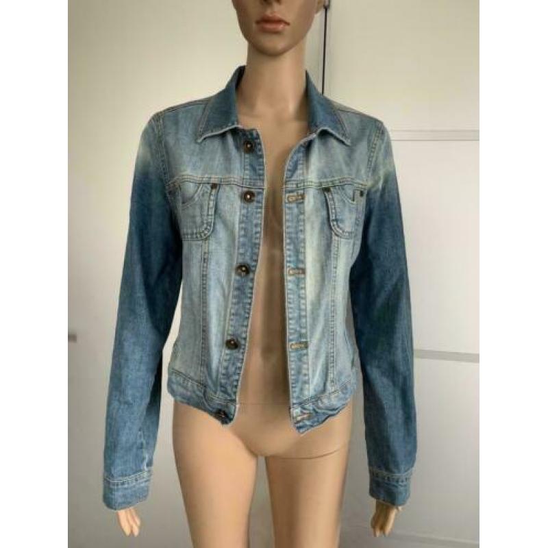 E180 MEXX maat M=38/40 spijkerjasje jasje jeans spijker