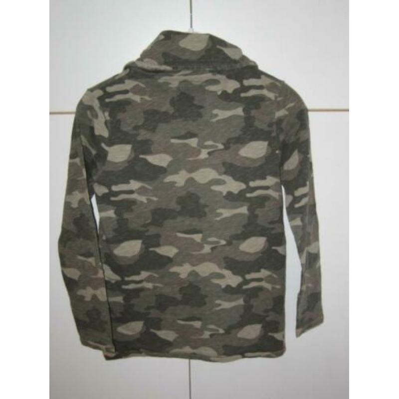 Stoere camouflage VINGINO longsleeve Jochem maat 12/152.