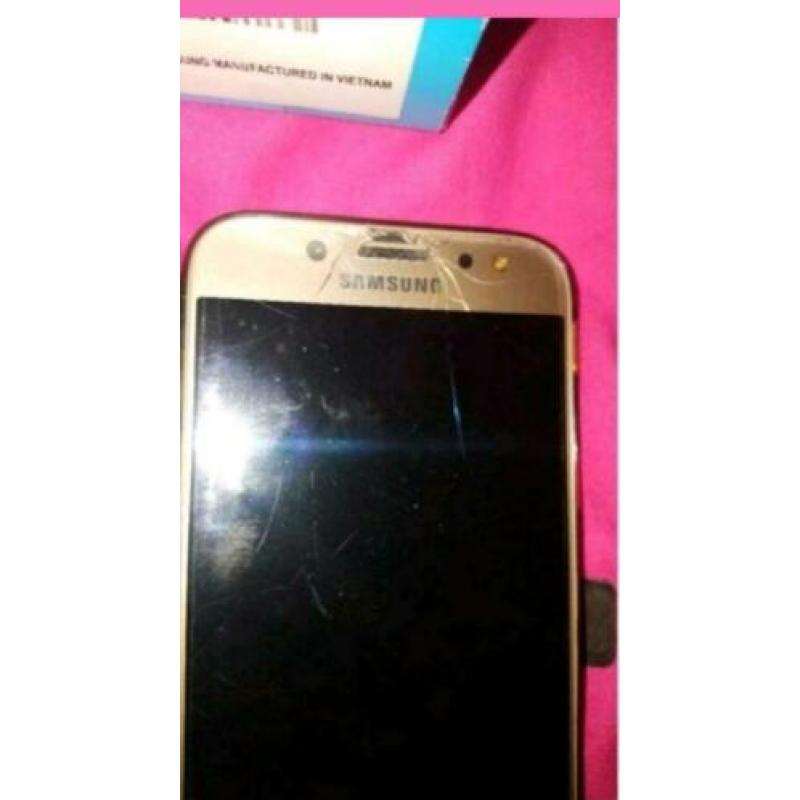 Samsung J5 met schermschade