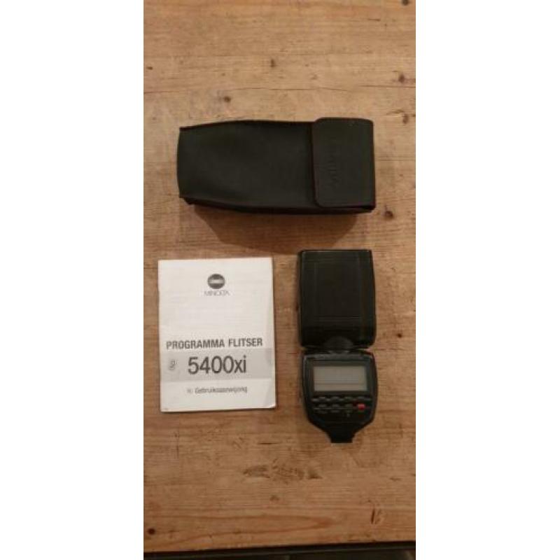 Minolta Sony 5400xi programma flitser