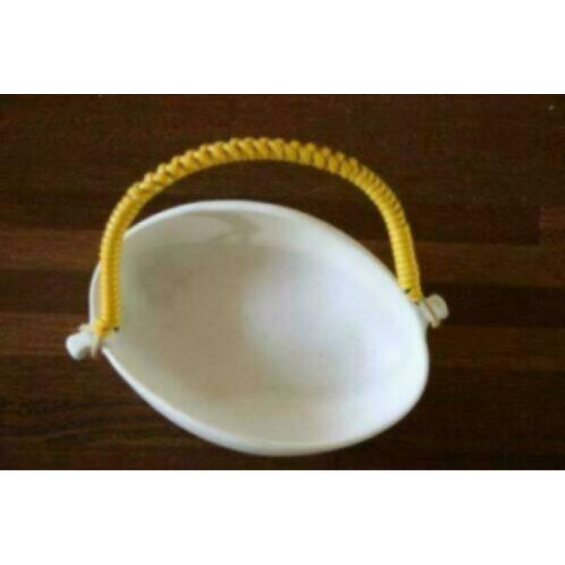 Vintage schaal, 15 bij 10 cm, 5 cm hoog