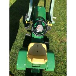 John deere traptractor met luchtbanden en gierton