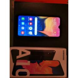 Nieuwe Samsung A10 black compleet in doos en bon.