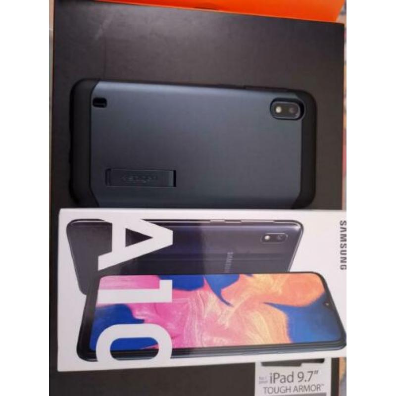 Nieuwe Samsung A10 black compleet in doos en bon.