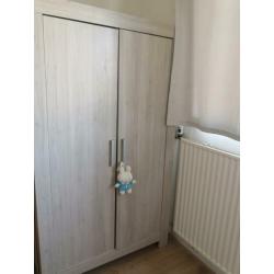 Complete babykamer Interbaby incl juniorbed