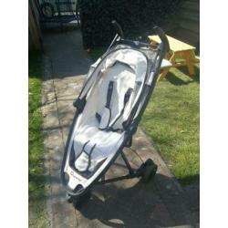 Quinny Zapp wit inclusief regenhoes en draagtas
