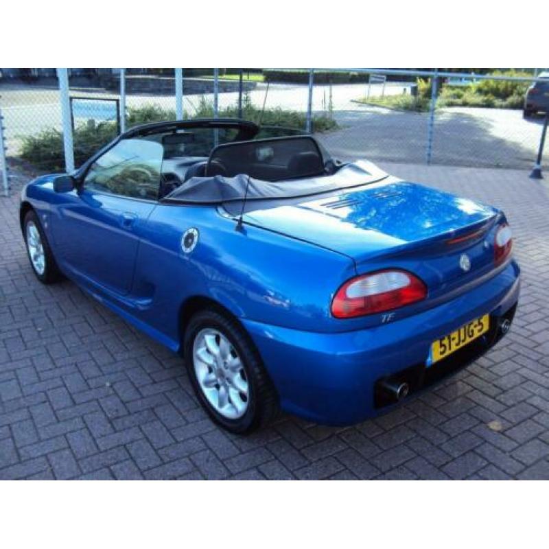 MG TF 1.8 I 135 2002 Blauw 63454 km **nieuwstaat**