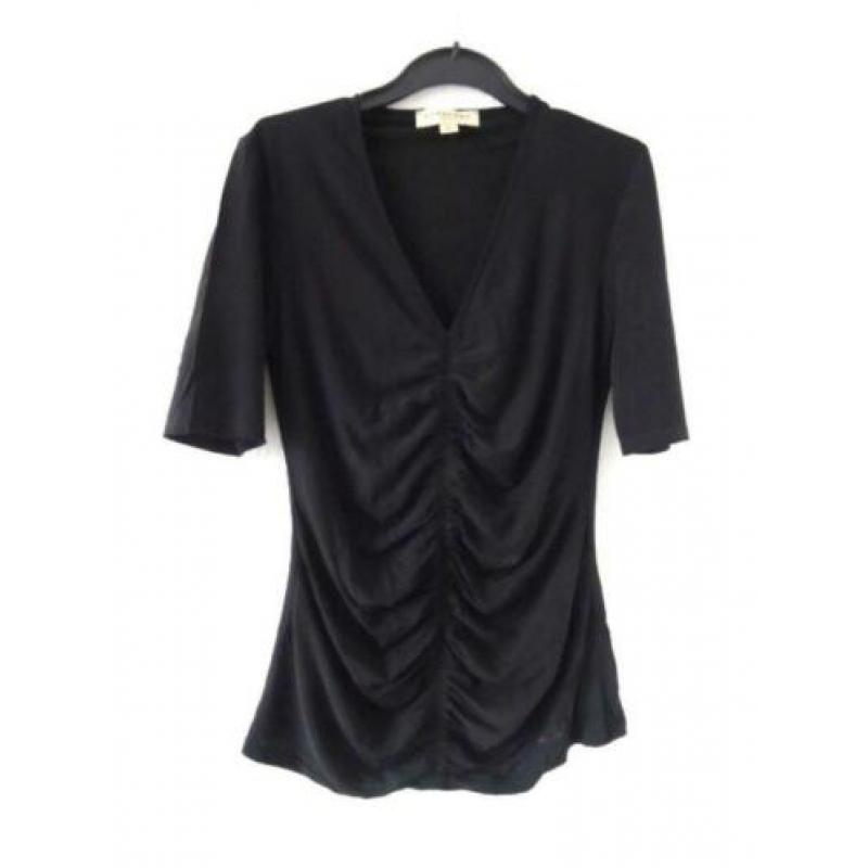 Dames t-shirt merk BURBERRY nieuwstaat maat XS elastan