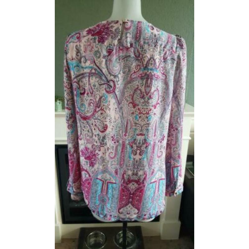 ZGAN schitterende roze AMBIKA top mt L 42/44, topje, shirt