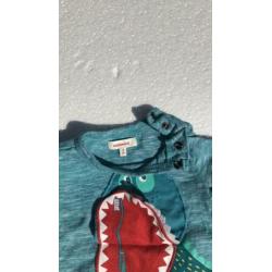 Super leuk dino shirt met broek