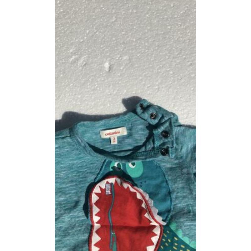 Super leuk dino shirt met broek