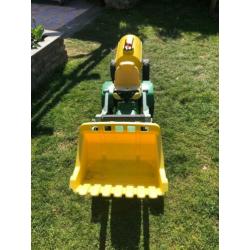 John deere traptractor met luchtbanden en gierton
