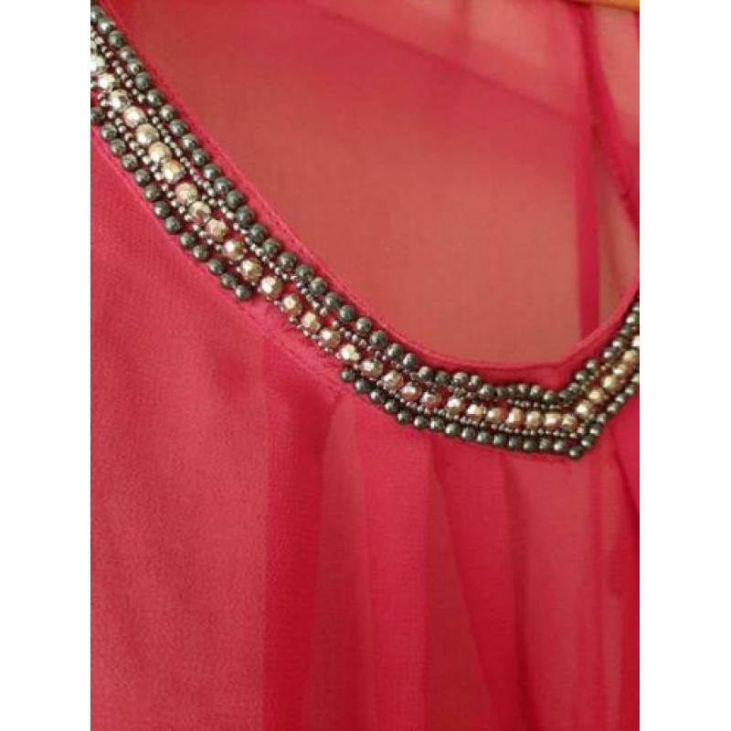 Roze top maat l