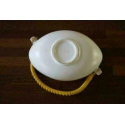 Vintage schaal, 15 bij 10 cm, 5 cm hoog