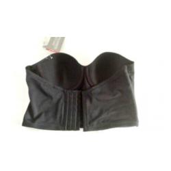 Bustier 38B NIEUW Boddyslimmers Nancy Ganz zwart strapless