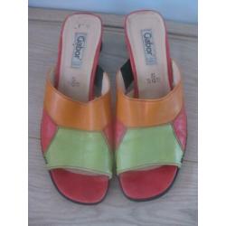 Zomerschoenen Gabor, instappers + slippers / sandalen mt 7,5