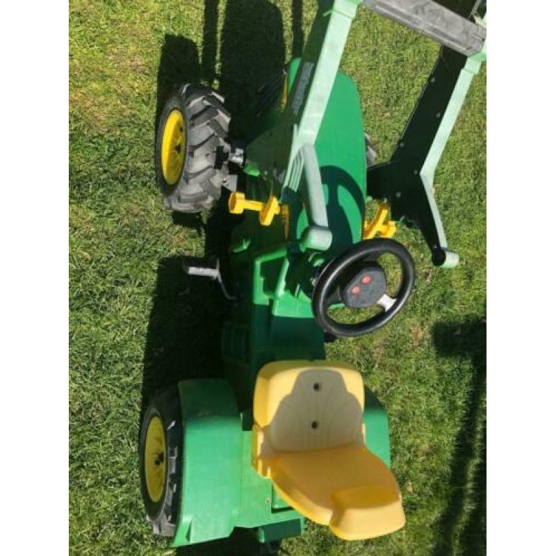 John deere traptractor met luchtbanden en gierton
