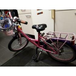 Loekie meisjesfiets 18 inch