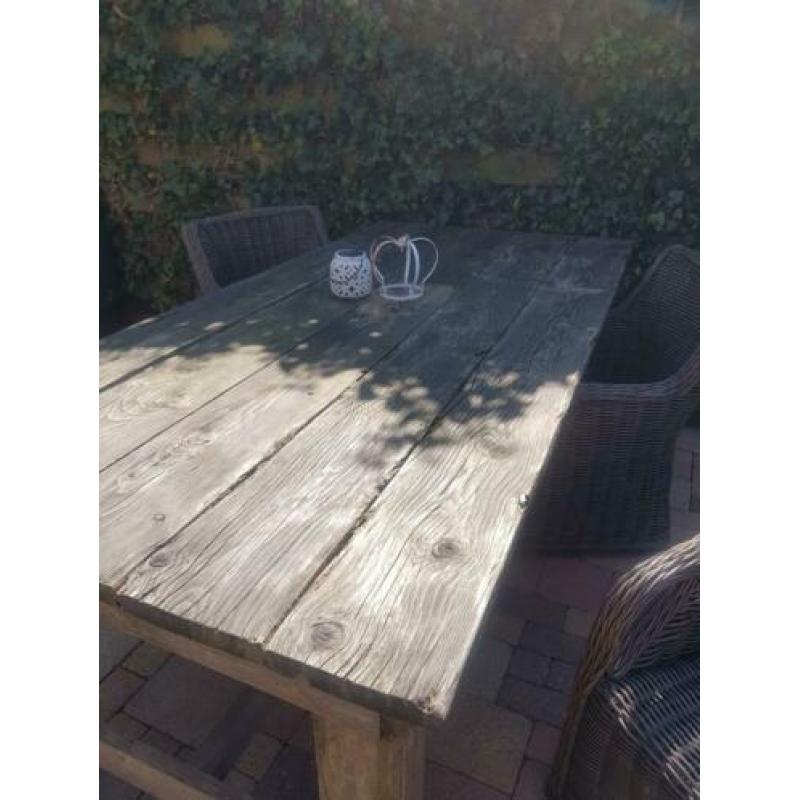 Tuintafel stijgerhout 2.10 meter