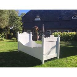 HEERLIJK KNUS FRANS SHABBY ledikant!