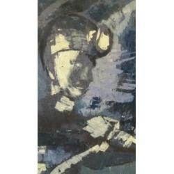 Abstract werk van Mijnwerker