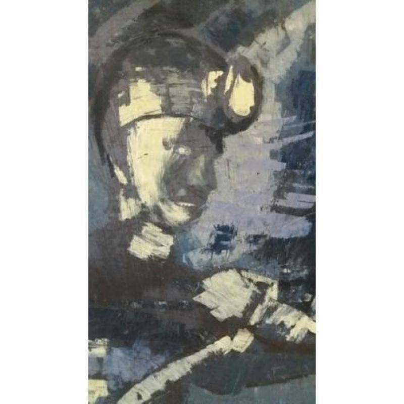 Abstract werk van Mijnwerker