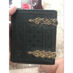 Antiek foto album met clomplet colectie uit laat 1800