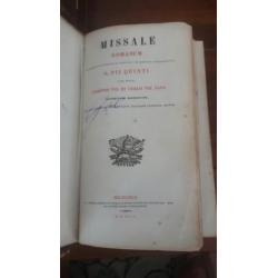 Missale romanum 1850 handformaat