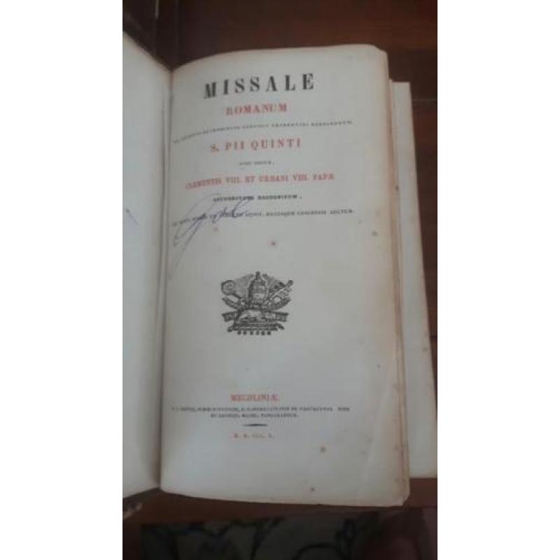 Missale romanum 1850 handformaat
