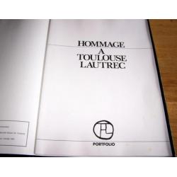 Cassette; Hommage à Toulouse Lautrec. Portfolio. 1981. Nwst.