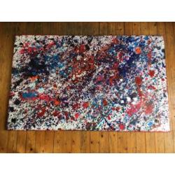Schilderij DionV Dion Varossieau, abstract / moderne kunst