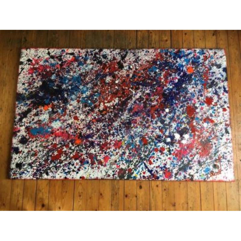 Schilderij DionV Dion Varossieau, abstract / moderne kunst
