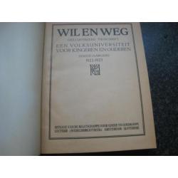 WIL EN WEG- -VOLKSUNIVERSITEIT-oaHALS,BERLAGE,STEEN1922/1923