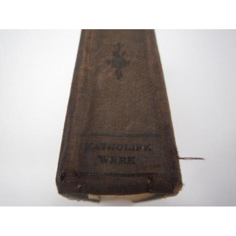 Antiek Boek de 4 Evangelien 1910 In een enkel vereenigd
