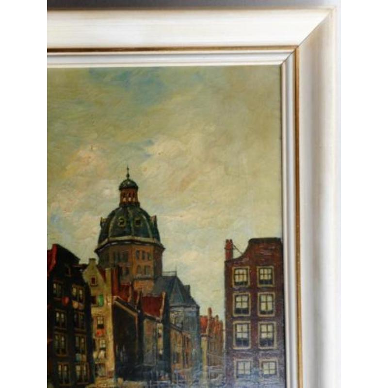 Simon Kramer - (1880 - 1957) - Amsterdams Stadsgezicht